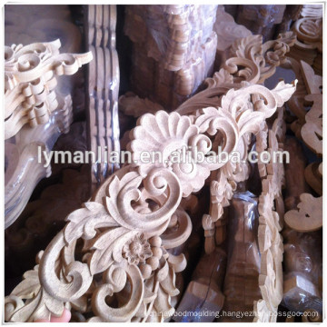 wood carved appliques